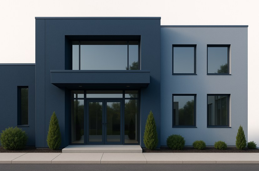 Elite Bricks Real Estate Law Firm office illustration